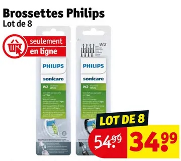 Offre: Brossettes Philips