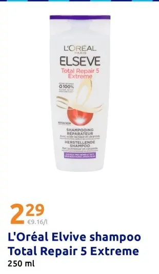 Promotie: Elvive shampoo Total Repair 5 Extreme