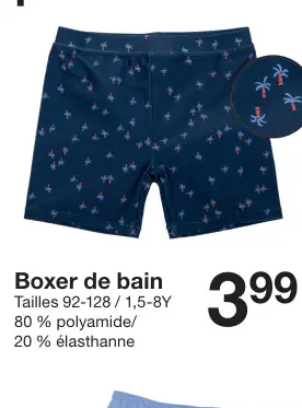 Offre: Boxer de bain