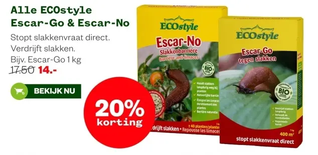 Aanbieding: Escar-Go & Escar-No