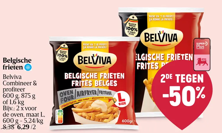 Promotie: Belgische frieten