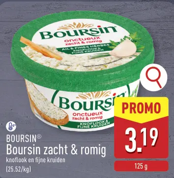 Promotie: Boursin zacht & romig