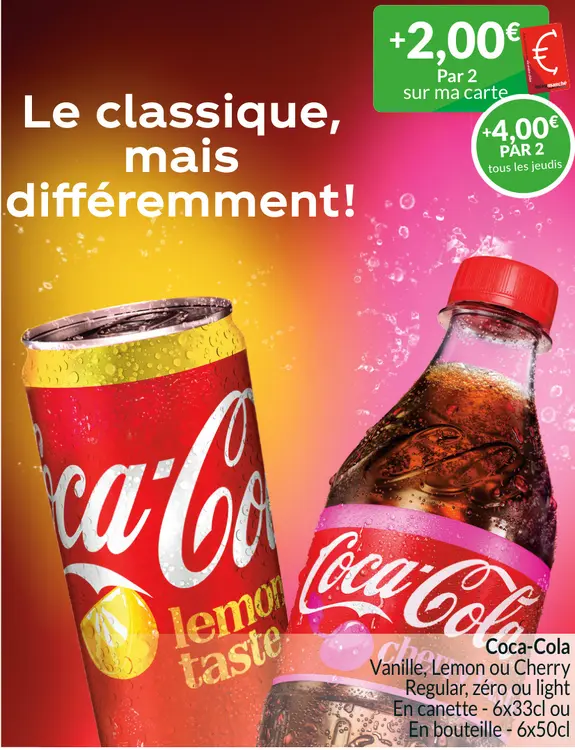Offre: Coca-Cola