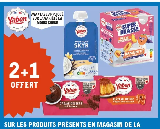 Offre: Brasserie Façon Skyr, Super Brasse Pêche, Crè