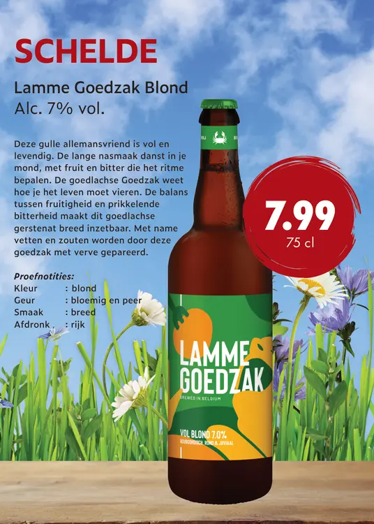 Aanbieding: Schelde - Lamme Goedzak Blond