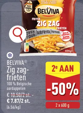 Promotie: Zig zag-frieten