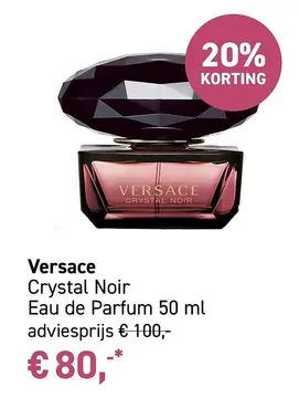 Aanbieding: Versace Crystal Noir