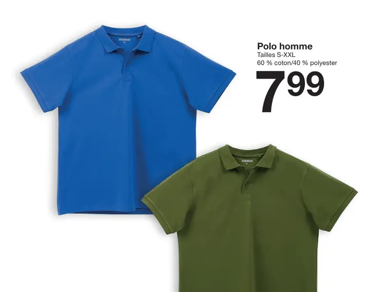 Offre: Polo homme