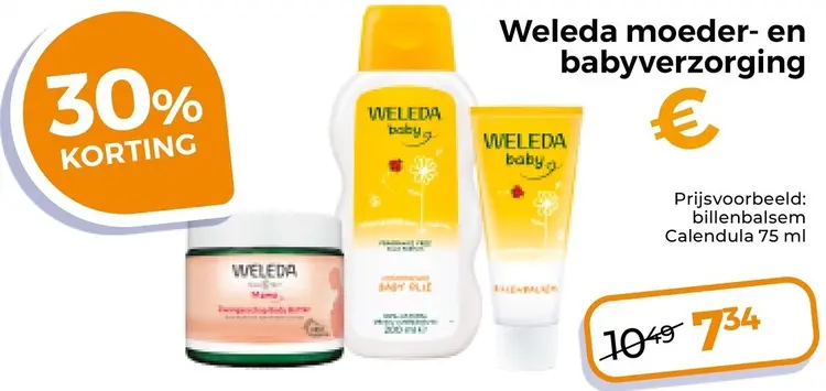 Aanbieding: Moeder- en babyverzorging