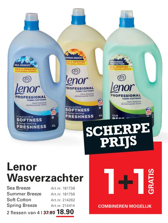 Aanbieding: Wasverzachter