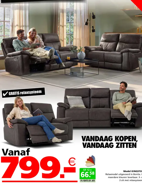 Promotie: Relaxmodel