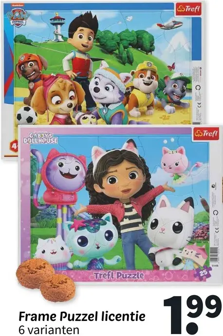 Promotie: Frame Puzzel licentie