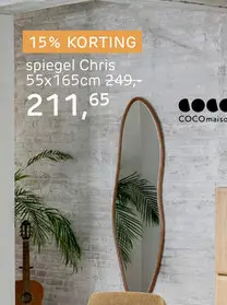 Aanbieding: Chris Spiegel 55X165cm