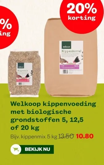 Aanbieding: kippenvoeding