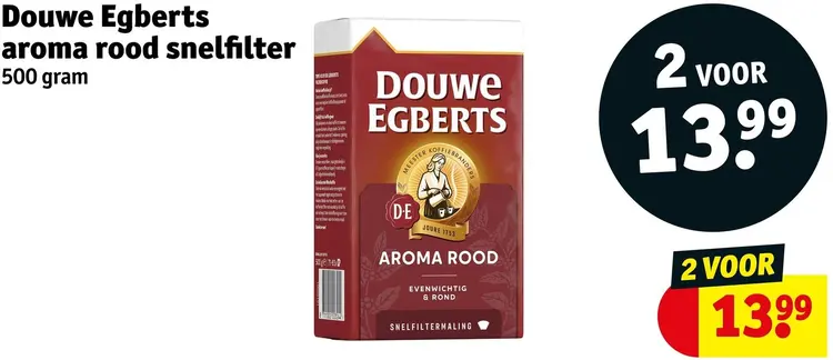 Aanbieding: Aroma rood snelfilter