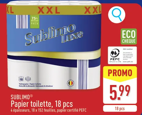 Offre: Papier toilette