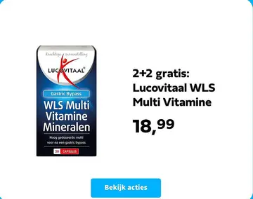 Aanbieding: Lucovitaal WLS Multi Vitamine