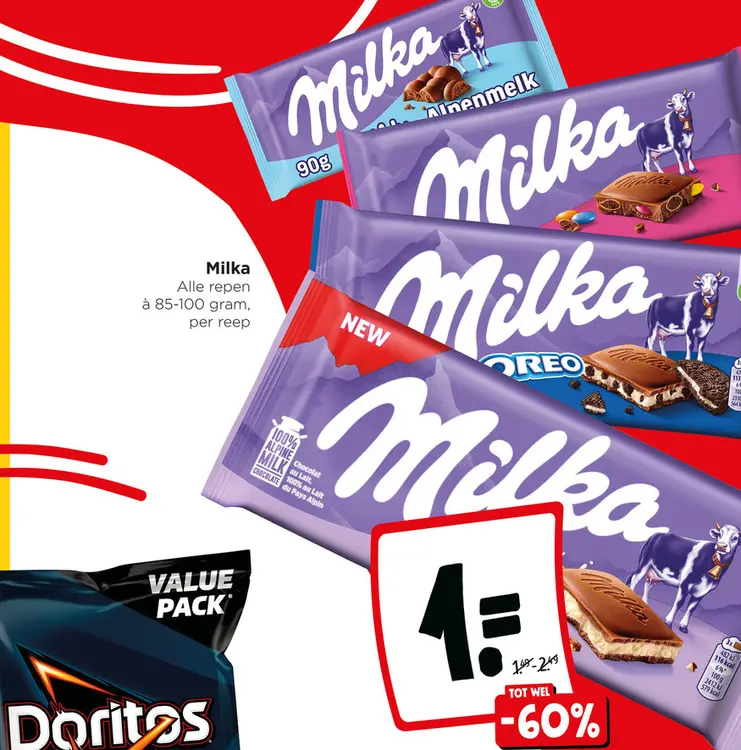 Aanbieding: Milka