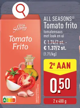 Promotie: Tomato frito