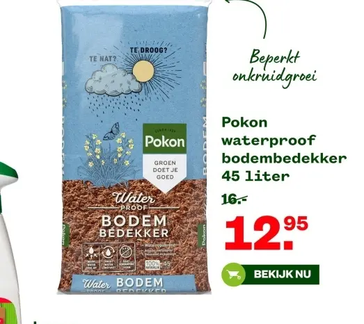 Aanbieding: waterproof bodembedekker