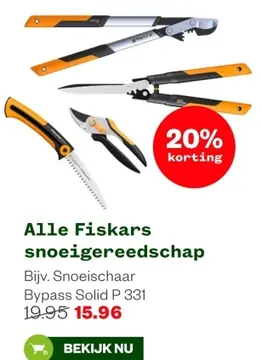 Aanbieding: Snoeischaar Bypass Solid P 331