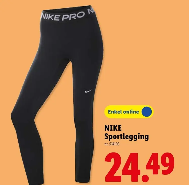 Promotie: NIKE Sportlegging