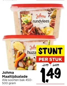 Aanbieding: Johma Maaltijdsalade