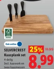 Aanbieding: Kaasplank set
