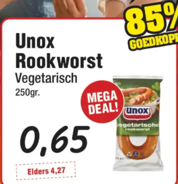 Aanbieding: Rookworst