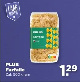 Aanbieding: PLUS Farfalle