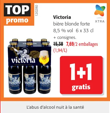 Offre: Victoria bière blonde forte