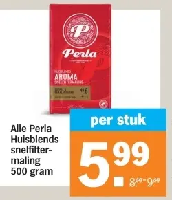 Aanbieding: Alle Perla Huisblends snelfiltermaling