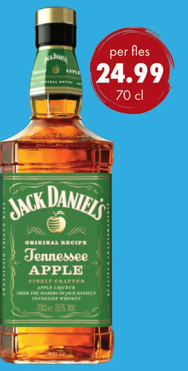 Aanbieding: Jack Daniel's Tennessee Apple