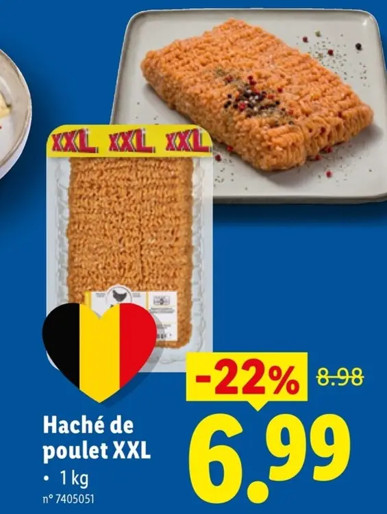 Offre: Haché de poulet XXL