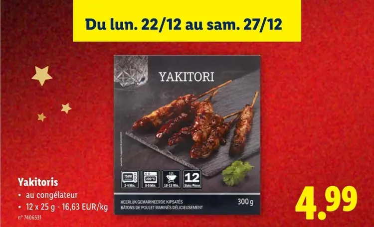 Offre: Yakitori