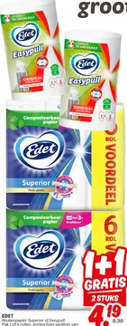Aanbieding: Keukenpapier Superior of Easypull