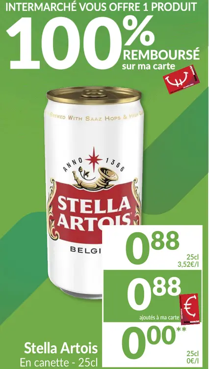 Offre: Stella Artois