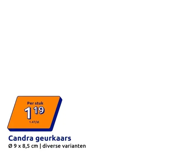 Aanbieding: Candra geurkaars