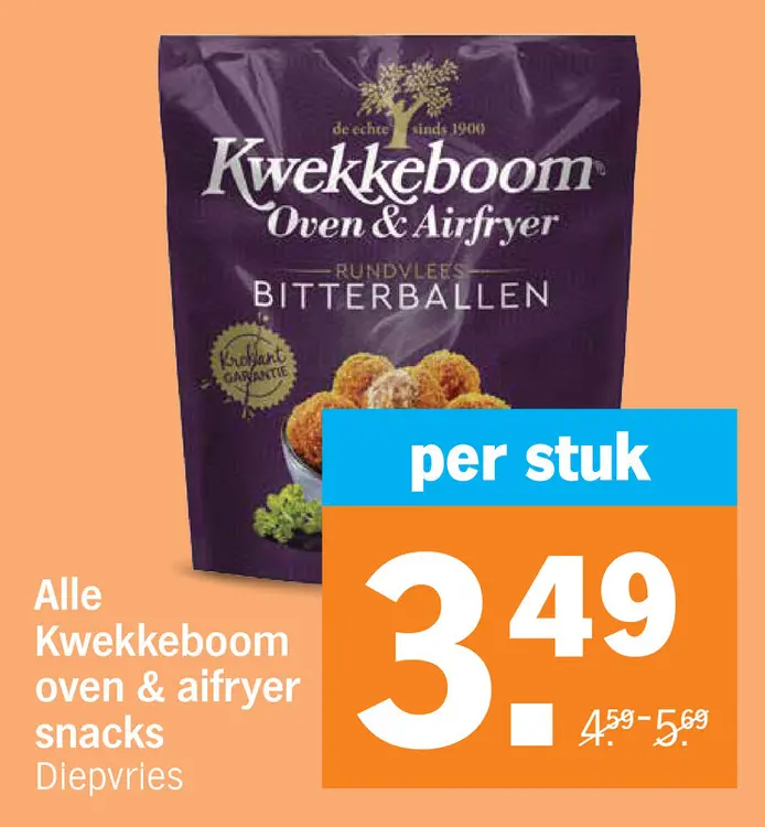 Aanbieding: Kwekkeboom Oven & Airfryer