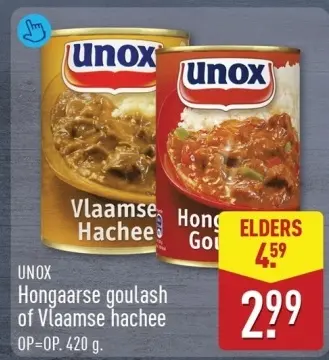 Aanbieding: Hongaarse goulash of Vlaamse hachee