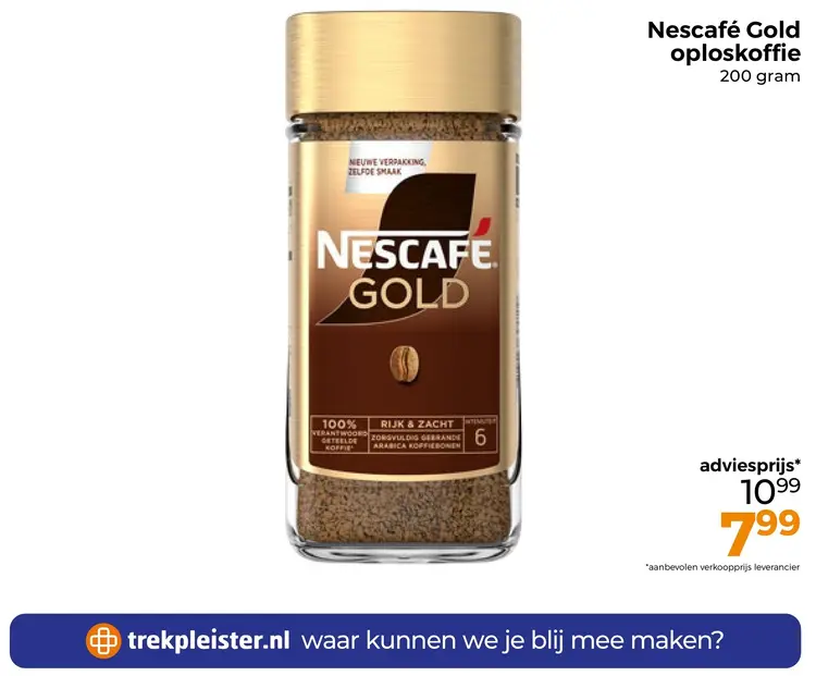 Aanbieding: Gold oploskoffie