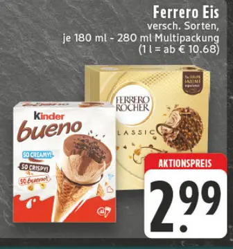 Aanbieding: Ferrero Eis