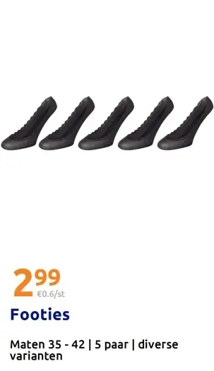 Aanbieding: Footies