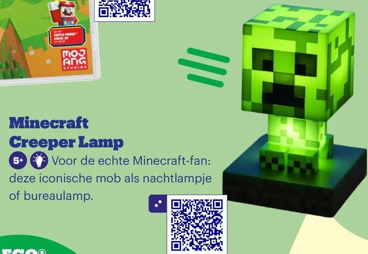 Promotie: Creeper Lamp