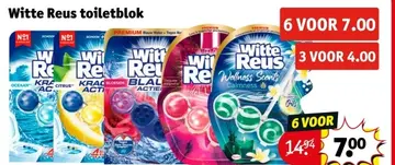 Aanbieding: Witte Reus toiletblok