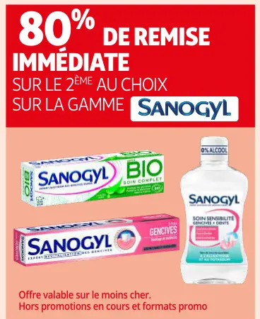 Offre: Sanogyl Toothpaste and Mouthwash