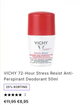 Aanbieding: VICHY 72-Hour Stress Resist Anti-Perspirant D