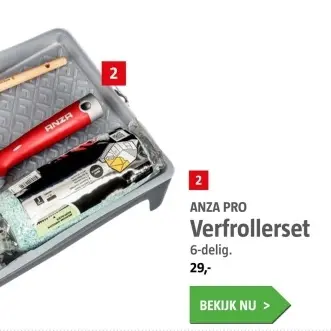 Aanbieding: ANZA PRO Verfrollerset