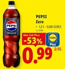Promotie: PEPSI Zero