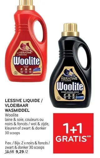 Offre: Lessive liquide / vloeibaar wasmiddel